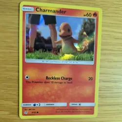 CHARMANDER 4/18 POKEMON CARD (DETECTIVE PIKACHU SET) HOLO - Image 3