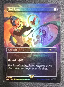 Sol Ring (1604) (Rainbow Foil) Secret Lair Drop Foil MTG Magic Card - Image 1