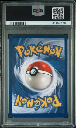 PSA 8 Vaporeon Holo 12/64 Jungle 1999 Pokemon Card - Image 2