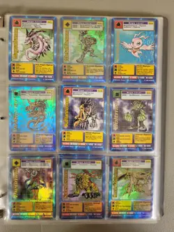 Lot of Digimon Trading Cards 1999 Bandai Foils + more Toei Animation * - Image 1