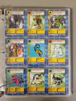 Lot of Digimon Trading Cards 1999 Bandai Foils + more Toei Animation * - Image 3