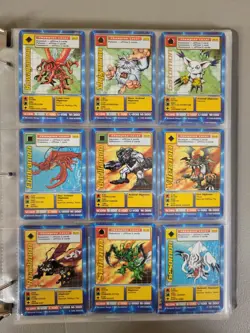 Lot of Digimon Trading Cards 1999 Bandai Foils + more Toei Animation * - Image 4