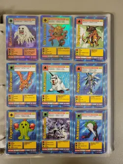 Lot of Digimon Trading Cards 1999 Bandai Foils + more Toei Animation * - Image 5