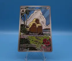 Pokemon Alolan Dugtrio 208/191 Sv08: Surging Sparks Illustration Rare Holo Card - Image 1