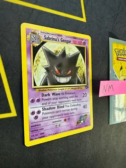 Pokemon Card Sabrina's Gengar Gym Challenge Unlimited 29/132 131 💎NM💎 - Image 2