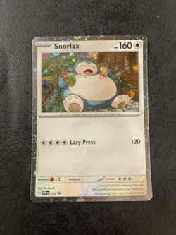 Snorlax - 122 Promo SV: Scarlet & Violet Promo Card Pokemon TCG Cosmos Holo - Image 1