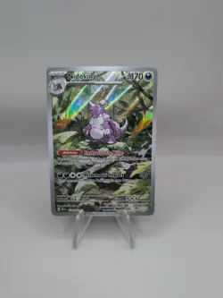 Pokemon TCG Nidoking Scarlet & Violet 151 Illustration Rare Card 174/165 - Image 1