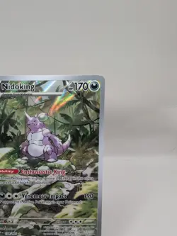 Pokemon TCG Nidoking Scarlet & Violet 151 Illustration Rare Card 174/165 - Image 3