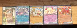 Pokemon Journey Together Illustration Rare And ex 5 Card Lot - Image 1