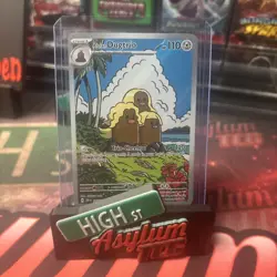 Pokemon TCG Alolan Dugtrio Holo Card Sv08: Surging Sparks 208/191 NM Condition - Image 1