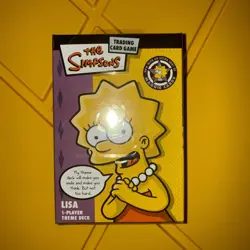 The Simpsons Trading Card Game Lisa / Homer Simpson Factory sealed - Image 1