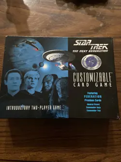 Star Trek Next Generation Customizable Card Game CCG Edition 1 Sealed Cards 1996 - Image 1