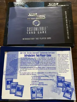 Star Trek Next Generation Customizable Card Game CCG Edition 1 Sealed Cards 1996 - Image 3
