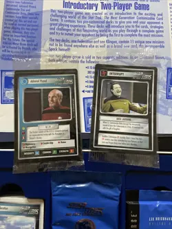 Star Trek Next Generation Customizable Card Game CCG Edition 1 Sealed Cards 1996 - Image 4