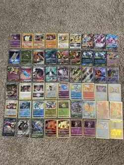 Pokemon Cards Lot Of 54 Cards 636996769661 - Image 1