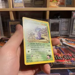 Pokemon TCG Giovanni's Nidoran Gym Challenge Card 76/132 VLP Vintage WOTC - Image 2