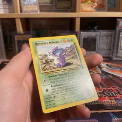 Pokemon TCG Giovanni's Nidoran Gym Challenge Card 76/132 VLP Vintage WOTC - Image 5
