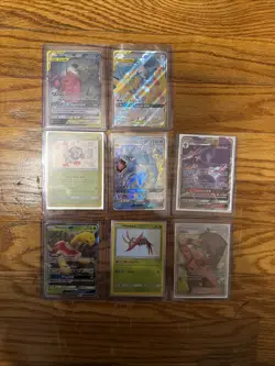 Pokemon 8 Card Lot Ft Tyranitar Sableye 126 Read Description - Image 1