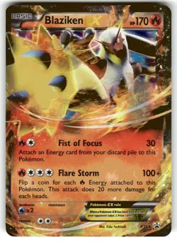 Blaziken EX - XY54 - Promo XY - Pokemon Card - LP - Image 1