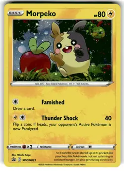 Morpeko - Promo SWSH: Sword & Shield Promo Cards SWSH031 NM - Image 1