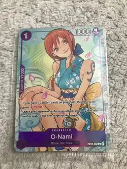 O-Nami (Illustration Box Vol.1) OP05-062 One Piece Promotion Cards Foil ENG - C - Image 1