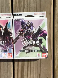 Gundam Card Game starter deck st07 celestial drive st08 flash of radiance eng - Image 2
