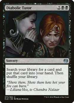 Magic The Gathering MTG DIABOLIC TUTOR Kaladesh NM Near Mint - Image 1