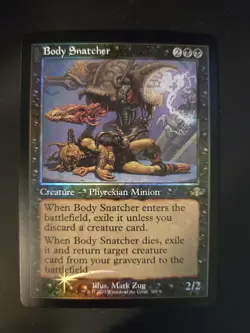 x1 Body Snatcher FOIL RETRO Dominaria: Remastered MTG FREE SHIPPING - Image 1