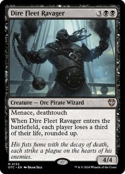mtg magic Dire Fleet Ravager ENGLISH Devastateur de la Flotte implacable - Image 1