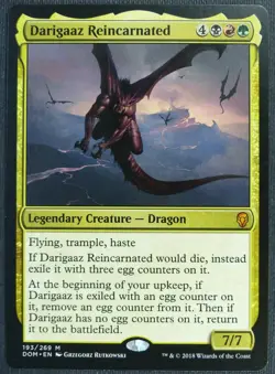 mtg magic darigaaz reincarnated ENGLISH reincarne dominaria 2 available - Image 1