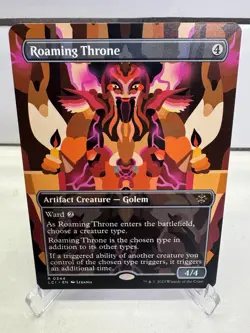 Roaming Throne (Borderless) The Lost Caverns of Ixalan Regular - Image 1