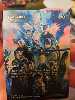 MTG - FINAL FANTASY - Endwalker - Brainstorm (Showcase) - NM - NF - Image 1