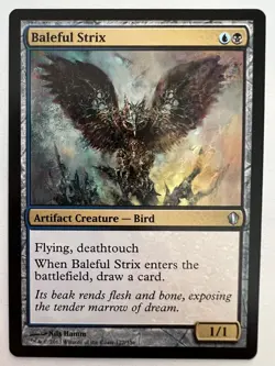 Baleful Strix - MTG Commander 2013 - NM - Image 1
