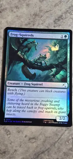 Frog-Squirrels Avatar: The Last Airbender: Eternal-Legal Foil Creature MTG NM - Image 1