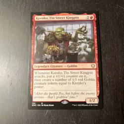 MTG STARTER COMMANDER DECK - Krenko, Tin Street Kingpin - Mono Red Goblins - Image 1