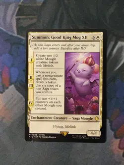 Summon: Good King Mog XII | 7% Off 2+ | Final Fantasy | NM | MTG - Image 1