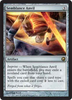 MTG - Semblance Anvil - Scars of Mirrodin -LP - Image 1