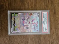 Pokemon Sylveon VMAX Evolving Skies Secret Rare Full Alt Art #212 PSA 10 ENGLISH - Image 1