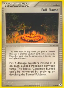 Pokemon Full Flame (74/93) Legend Maker LP - Image 1