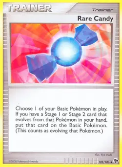 Pokemon Rare Candy (102/108) Great Encounters LP - Image 1