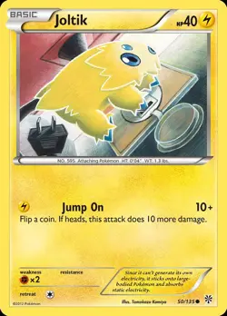 Pokemon Joltik (50/139) Plasma Storm LP - Image 1