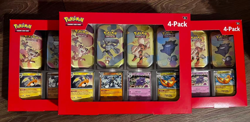 3 BOXES OF POKEMON SCARLET & VIOLET: 151 MINI TIN COLLECTION BOX (SAM'S CLUB) - Image 1
