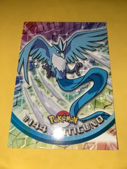 Topps Pokemon Articuno #144 Blue Logo Non-Holo TV Animation Edition NM Condition - Image 1