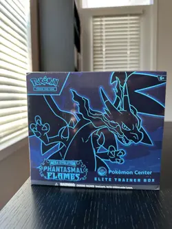 Pokemon TCG Phantasmal Flames Pokemon Center ETB Factory Sealed - Image 1