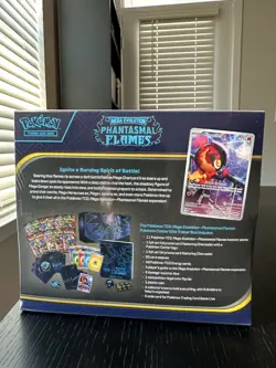 Pokemon TCG Phantasmal Flames Pokemon Center ETB Factory Sealed - Image 2