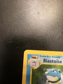 Pokemon TCG Blastoise 2/102 Holo Rare Base Set, Original LP - Image 3
