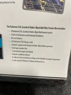 POKEMON TCG: Scarlet & Violet- Black Bolt Elite Trainer Box 10-10037-112 - Image 5