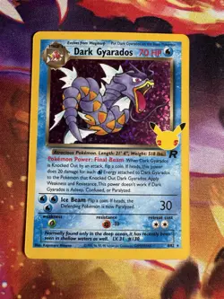 Dark Gyarados 8/82 Celebrations: Classic Collection Holo Rare Pokemon TCG - Image 1