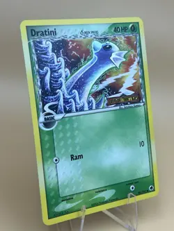 Dratini Delta Species 46/101 Dragon Frontiers Reverse Holo Stamp Pokemon #46 NM - Image 3