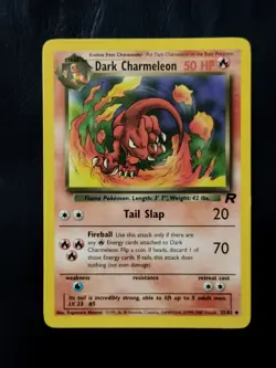 Pokemon - Team Rocket - Dark Charmeleon 32/82 - Uncommon LP/NM - Image 1